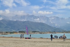 Fiumaretta di Ameglia (vue sur les carrières de Carrare)