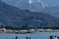 Fiumaretta di Ameglia (vue sur les carrières de Carrare)