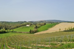 Départ de San Gimignano