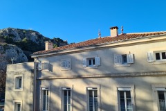 Vue de notre chambre