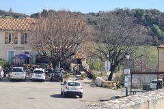 Arrivée à Reillanne