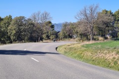 Montée vers Gréoux les Bains