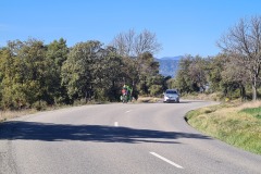 Montée vers Gréoux les Bains