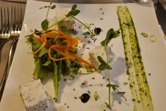 Diner à l'hôtel restaurant des Alpes