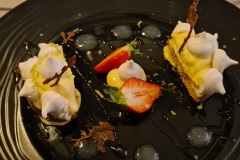 Diner à l'hôtel restaurant des Alpes