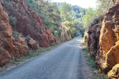 Eurovelo 8 près de Salernes