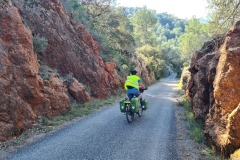 Eurovelo 8 près de Salernes