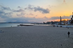 Coucher de soleil sur la Croisette