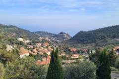 Eze, vue de l'auberge