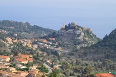 Eze, vue de l'auberge