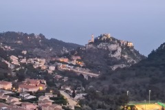 Eze, vue de l'auberge