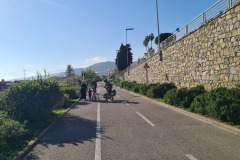 Piste cyclable à Santo Stefano al Mare