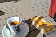 Pause café à Albisola Superiore