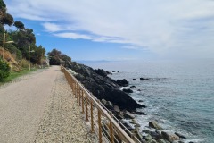 Piste cyclable à Varazze