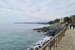 Piste cyclable à Varazze