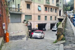 Le garage Olimpo à Gênes garde aussi les vélos