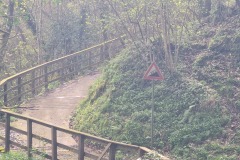 Ciclovia dell'ardesia après Gattorna