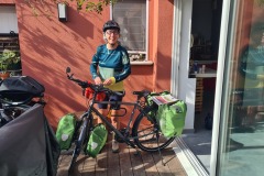 Prète pour le départ