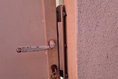 Porte enfoncée