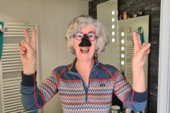 Gisèle est prête à affronter le soleil