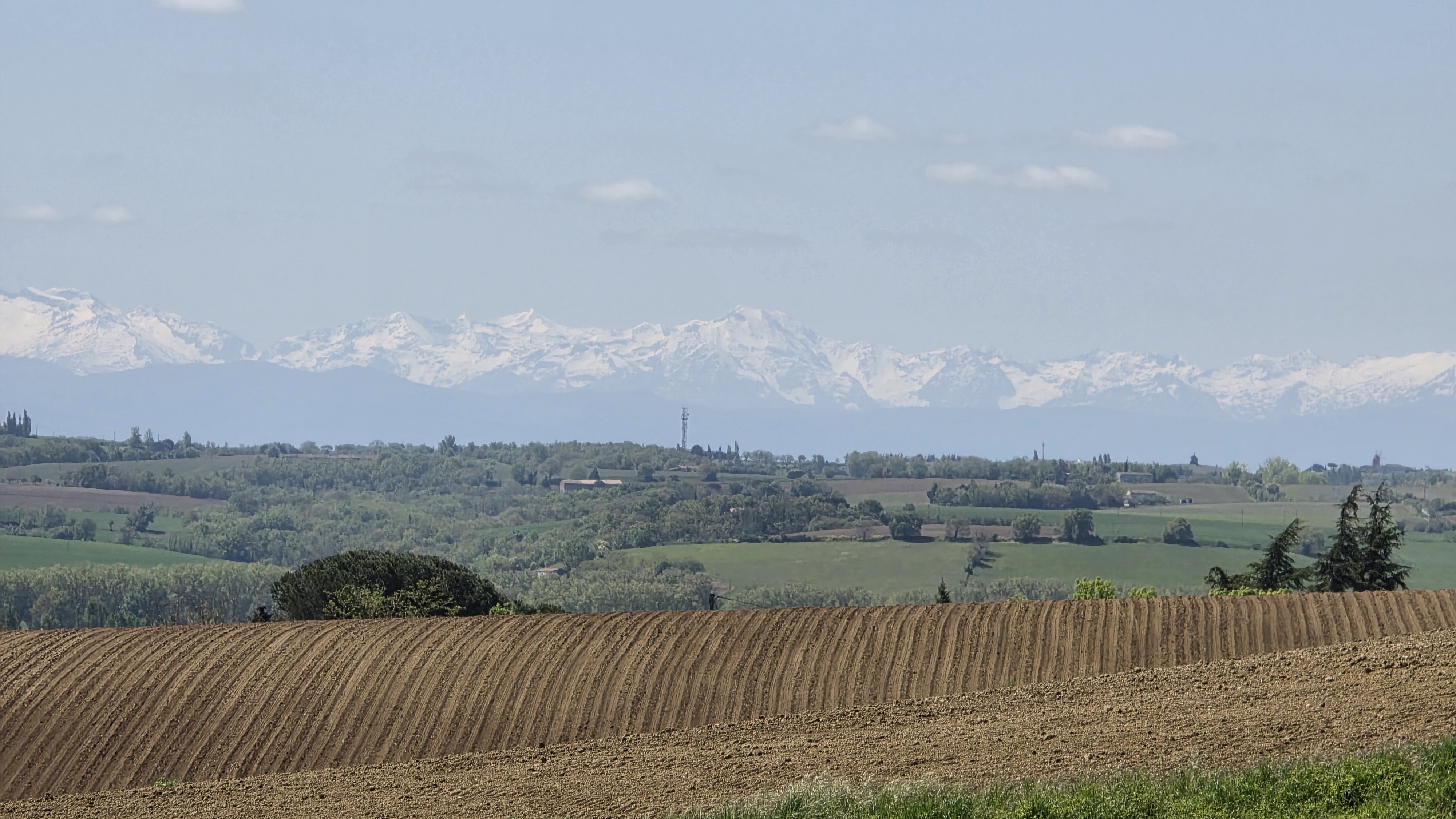 Sur les crêtes du Lauragais