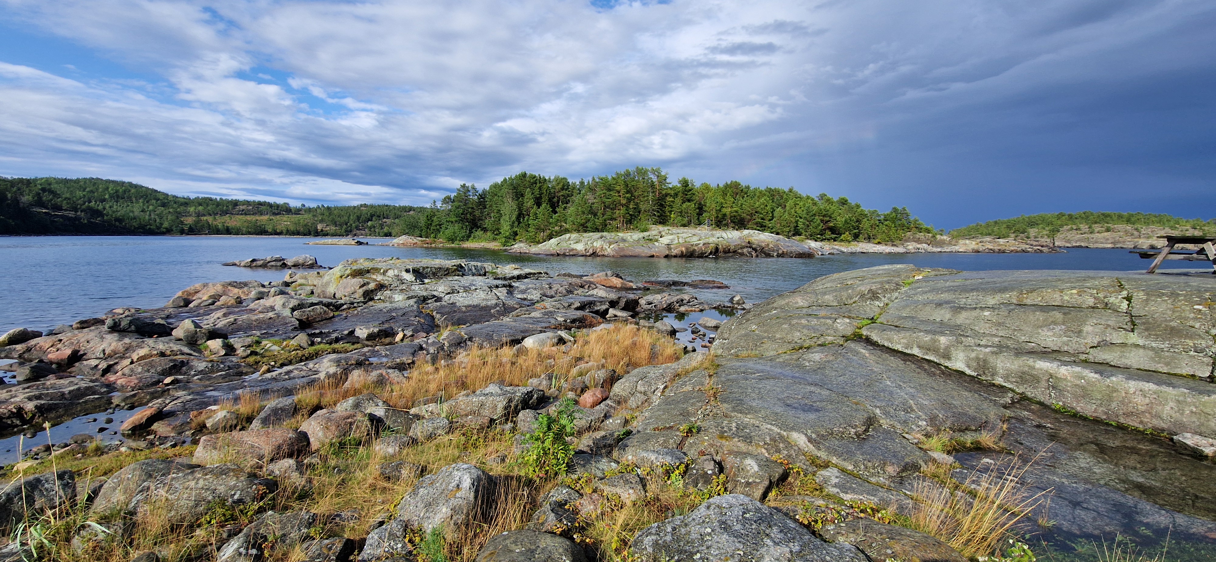 Härnösand – Köpmanhomen par la péninsule de Nordingrå
