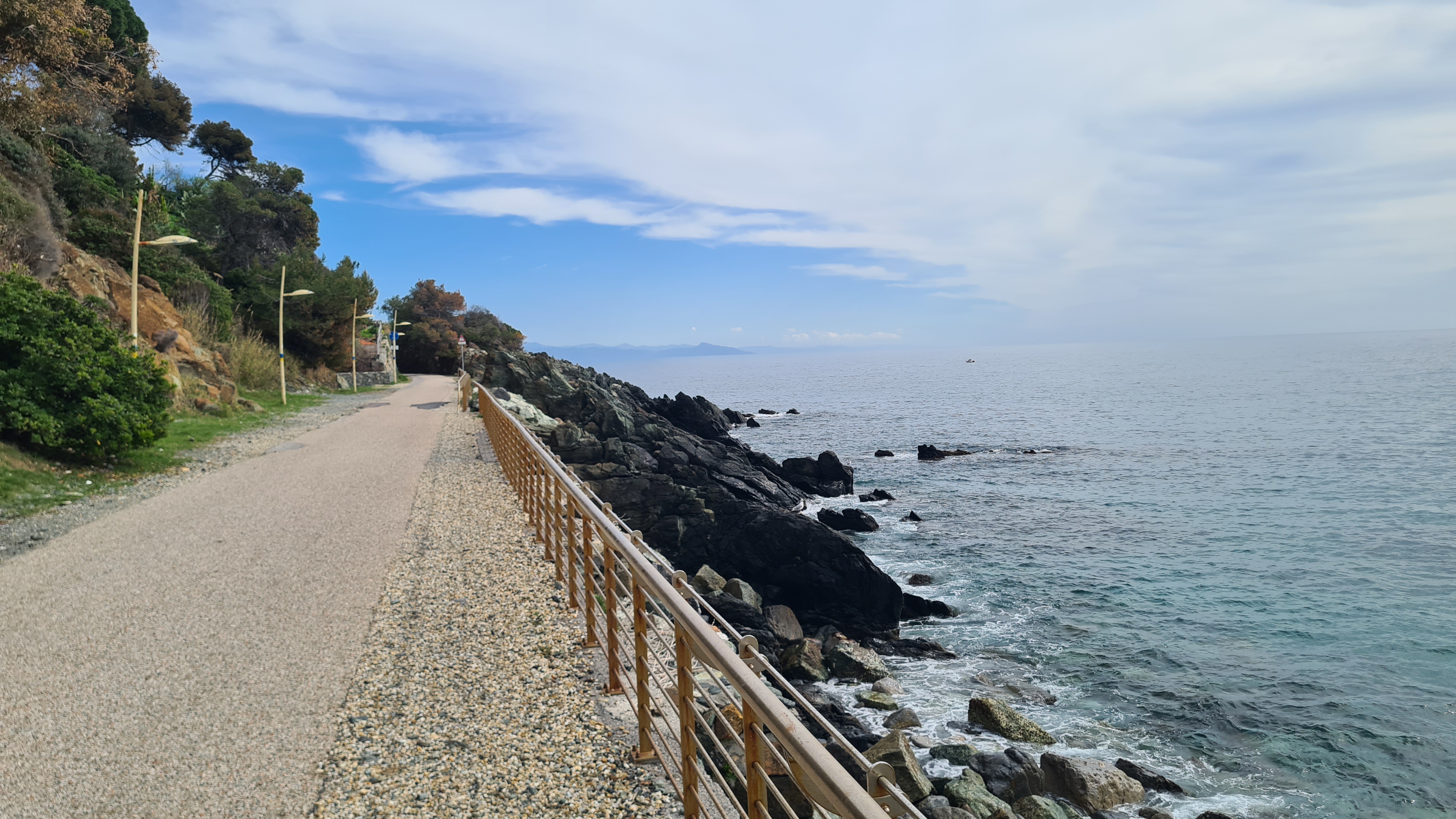 San Lorenzo al Mare – Gênes ; arrivée à Gênes